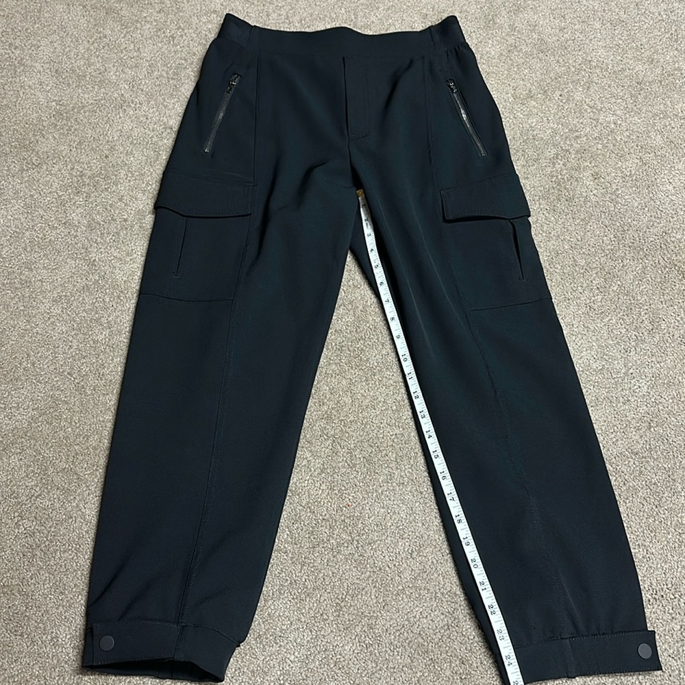 Athletha Endless cargo pants in black size 6
